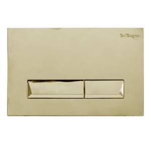 Кнопка смыва BelBagno Marmi BB013-MR-ORO золотой