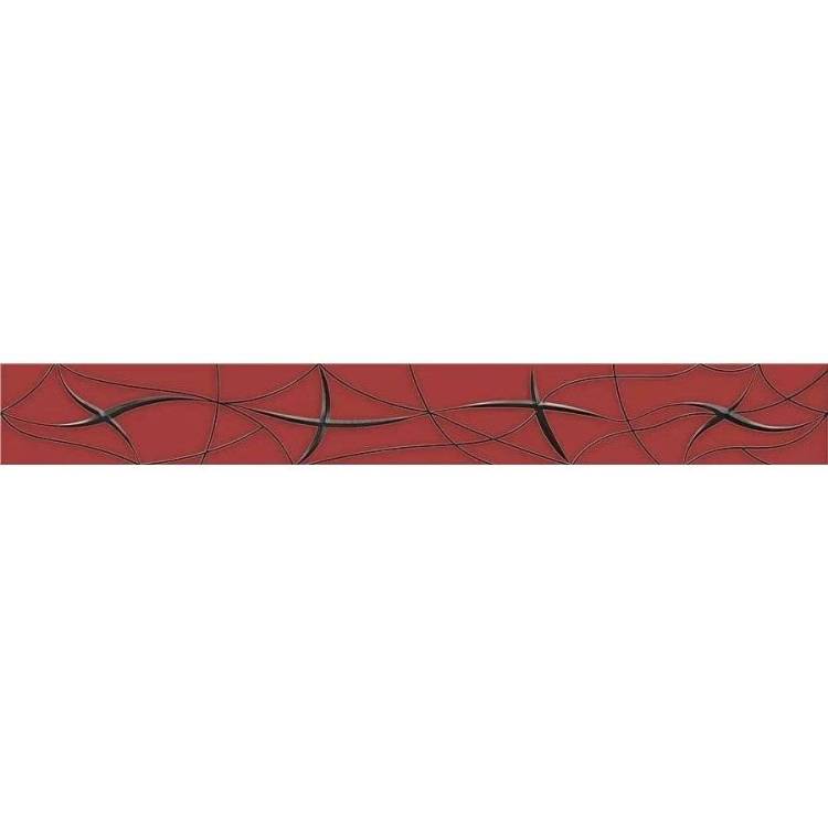 Бордюр Azori Vela 587071002 Carmin Stella 6.2x50.5