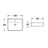 Раковина Vincea VBS-50550 белый 40x50 фото 3