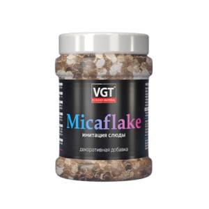Добавка декоративная имитация слюды 2000 мкм VGT Micaflake золотистая 40 гр