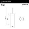 Ершик WHITECROSS Ergo ER2274GLB напольный, золото брашированное фото 2