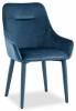 Кресло Stool Group Диана MC101-2 KD HLR-63/HLR-63 LEGS велюр сине-зеленый (ножки велюр)