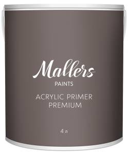 Грунтовка Mallers Acrylic Primer Premium 1 л