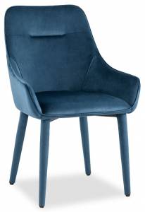 Кресло Stool Group Диана MC101-2 KD HLR-63/HLR-63 LEGS велюр сине-зеленый (ножки велюр)