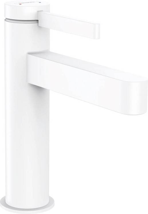 Смеситель для раковины Hansgrohe Finoris 110 76023700 матовый белый