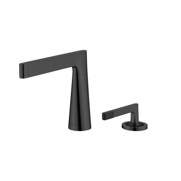 Смеситель для раковины Boheme Duo 161-SGM 2-х позиционный, Shine Gun Metal