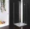 Душевой уголок Cezares BERGAMO-W-A-1-90-C-Cr-R профиль хром, стекло прозрачное, 90x90x195