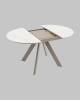 Стол Stool Group Миндель SO 229-85211 столешница керамика белый глянец, основание металл латте 100(140)x100x77 фото 7