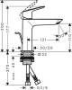 Смеситель для раковины Hansgrohe Logis Fine 110 71251000 фото 5