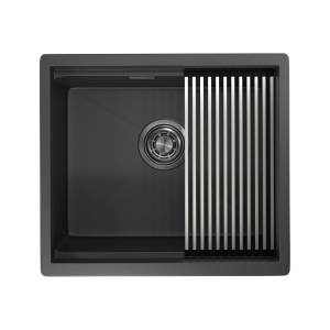 Кухонная мойка Granula Kitchen Space KS-5045U черный матовый