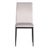 Стул Tetchair Capri (mod. 39) 20552 Light grey (светло-серый) HLR14/черный 4шт. фото 5