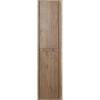 Шкаф-пенал Belbagno Kraft KRAFT-1600-2A-SC-RT-L 33x30x160 Rovere Tabacco подвесной левосторонний