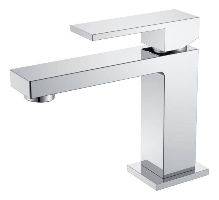 Смеситель для умывальника Boheme Qubic 471-CR Хром