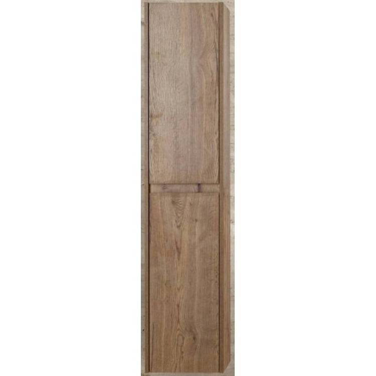 Шкаф-пенал Belbagno Kraft KRAFT-1600-2A-SC-RT-L 33x30x160 Rovere Tabacco подвесной левосторонний