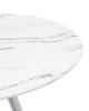 Стол обеденный Stool Group Хьюстон DT-954-W-100 DUAL белый стеклянный 100x100x76 фото 4
