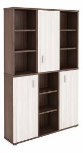 Шкаф книжный Merdes Домино ПУ-40-3 ШК-Ч Шамони