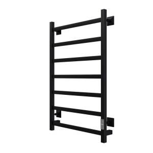 Полотенцесушитель электрический Aringa Порто AR03012BL 50x80, черный