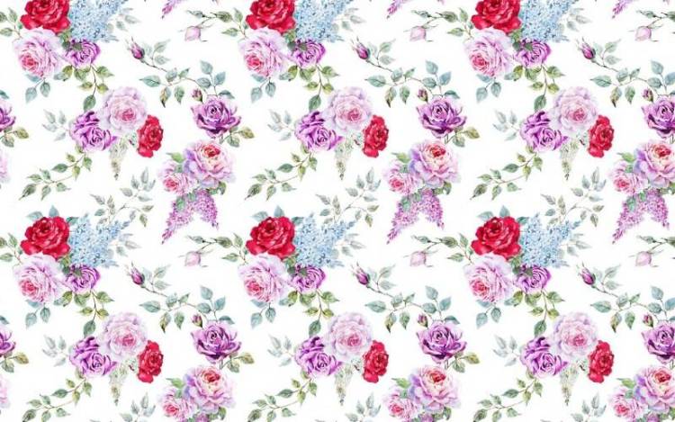 3D Фотообои Artegrafico «Розы с сиренью» PRV-013 канвас