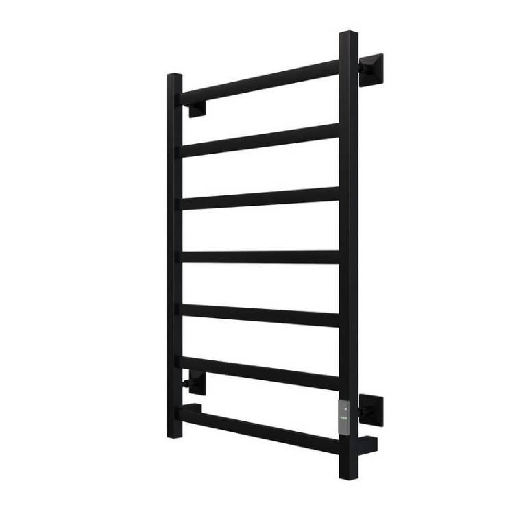 Полотенцесушитель электрический Aringa Порто AR03012BL 50x80, черный