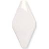 Керамическая плитка Adex Rombos ADNE8006 Rombo Acolchado Blanco Z 10x20