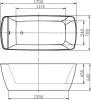 Акриловая ванна BelBagno BB304 170x80 фото 4