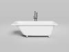 Ванна из искусственного камня Salini Orlanda Kit S-Sense 160x70, глянцевая фото 3