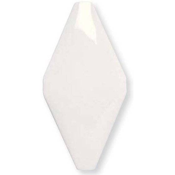 Керамическая плитка Adex Rombos ADNE8006 Rombo Acolchado Blanco Z 10x20