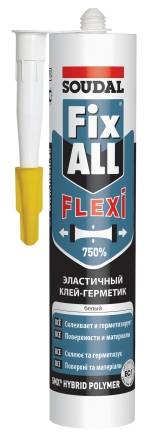 Клей-герметик Soudal MS-полимерный Fix All Flexi универсальный (290мл)