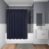 Штора для ванной Iddis Decor D28P218i11 полиэстер, 180x200, синий фото 5