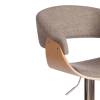 Стул барный Tetchair Vimta (mod.4021S) 21829 бежевый, натуральный, хром фото 9