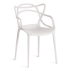 Стул Tetchair Cat Chair (mod. 028) 12654 белый 54.5x56x84