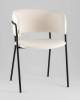 Кресло Stool Group Нэлли AV 486-L10-9005 буклированный велюр белый фото 2