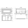 Тумба под раковину Sancos Very VR80W 80 см, Bianco фото 12