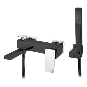 Смеситель для ванны Boheme Q 143-BCR.2 Blackchrome.2