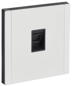 Розетка компьютерная RJ45 IEK Forte&Piano FP-K10-1-M-K01 белый