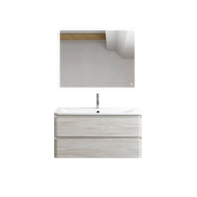Мебель для ванной BelBagno Albano 80 подвесная, rovere vintage bianco