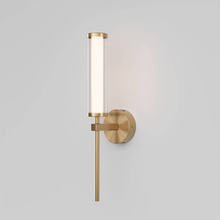 Настенный светодиодный светильник Eurosvet Stark 50387 LED латунь