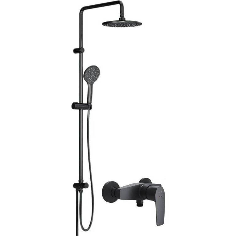 Душевой комплект Am.Pm Gem Душевая стойка F0790022 + Смеситель F90A20022