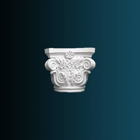 Капитель полуколонны Перфект N1024-3 41x41x36