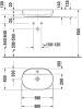 Раковина Duravit Luv 0380600000 60см фото 3
