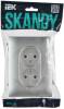 Розетка 2-местная IEK Skandy SK-R20-10-K23-F серебряный фото 6