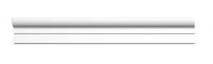 Плинтус потолочный гладкий DECOMASTER D111-115 2М 200x2.5x1.5