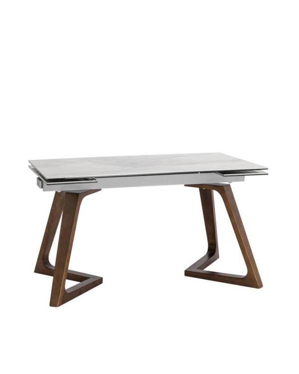 Стол обеденный Stool Group Артизан DT8765ZW-3C 140 5673 DUAL керамика 140(200)x90x76