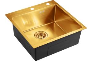 Мойка кухонная EMAR PVD EMB-117A PVD Nano Golden