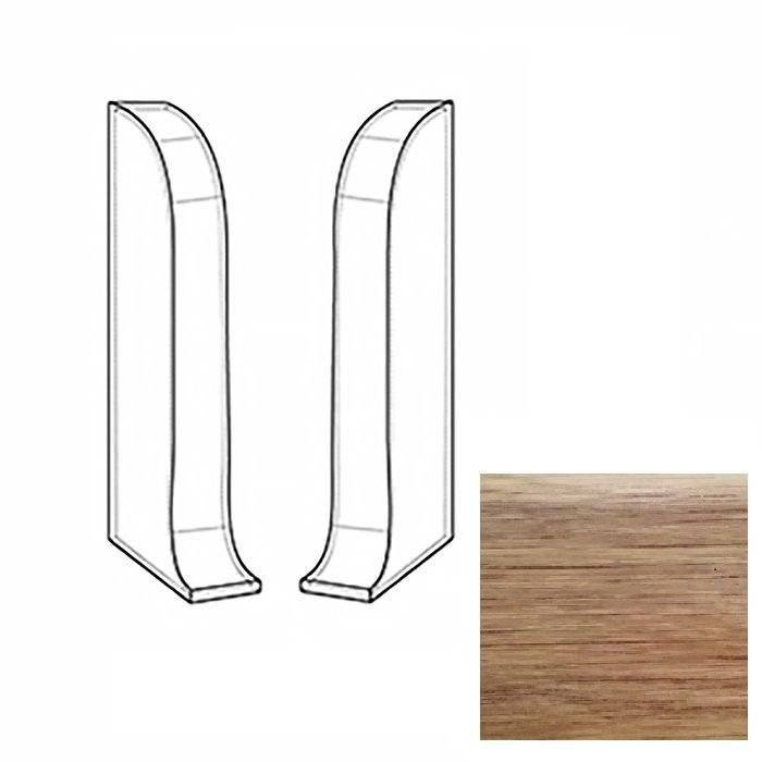 Заглушки LinePlast Акация LL009 67 мм (пара)