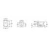 Комплект Belbagno Tre BB8001CHR/SC/BB002-80/BB014-SR-BIANCO кнопка белая фото 21