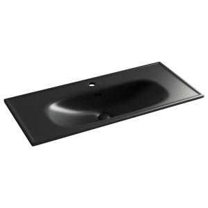 Раковина Ceramica Nova Sabo CN13003MB черный матовый, 100x46