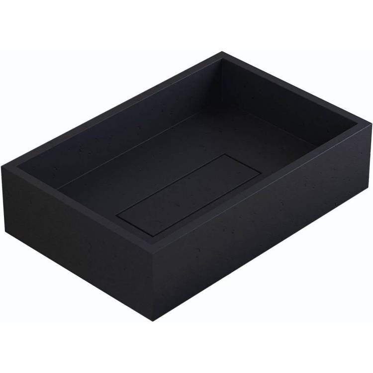 Раковина Uperwood Angkor 291020324 черный, 60x40