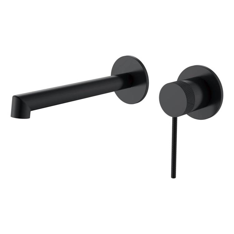 Смеситель для раковины Vincea Rim VBFW-2RM1MB встраиваемый, черный матовый