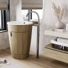 Смеситель для раковины Wasserkraft Main 4153 напольный, хром фото 3
